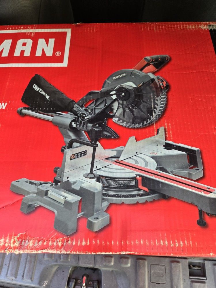 New Craftsman Sliding Miter Saw