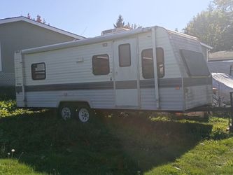 1992 Terry trailer nice interior ac heater great size & price