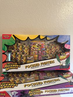 Ascended Heroes Focused Fighters Premium Collection (Sam's Club)