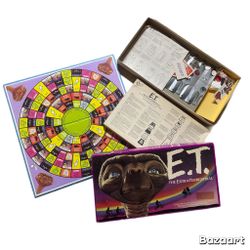 Vintage 1982 E.T. The Extra-Terrestrial Parker Brothers Board Game Complete