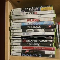 X Box 360 Games $5.00 Each 