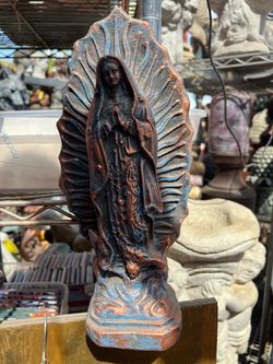 Virgen. $20.00 each one concrete