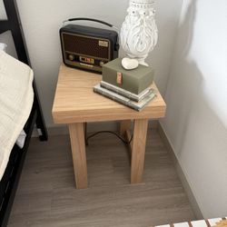2 End Tables New Lite Wood