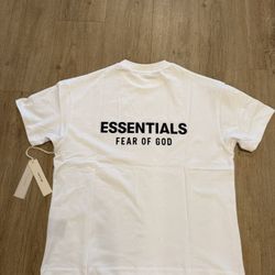 Essentials Shirt White Medium 