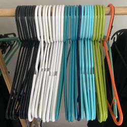 35 Assorted Clothes Hangers