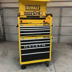 New DEWALT 37 in. 4-Drawer Tool Chest and 37 in. 5-Drawer Tool Cabinet
