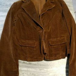 DONNA MOORE CORDUROY STYLE JACKET