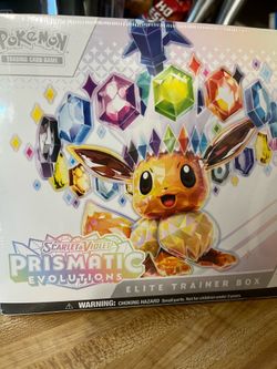 PRISMATIC EVOLUTION ELITE TRAINER BOX