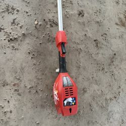 M18 FUEL 18V Brushless Cordless Battery Powered QUIK-LOK Power Head with Articulating Hedge Trimmer Attachment by Milwaukee