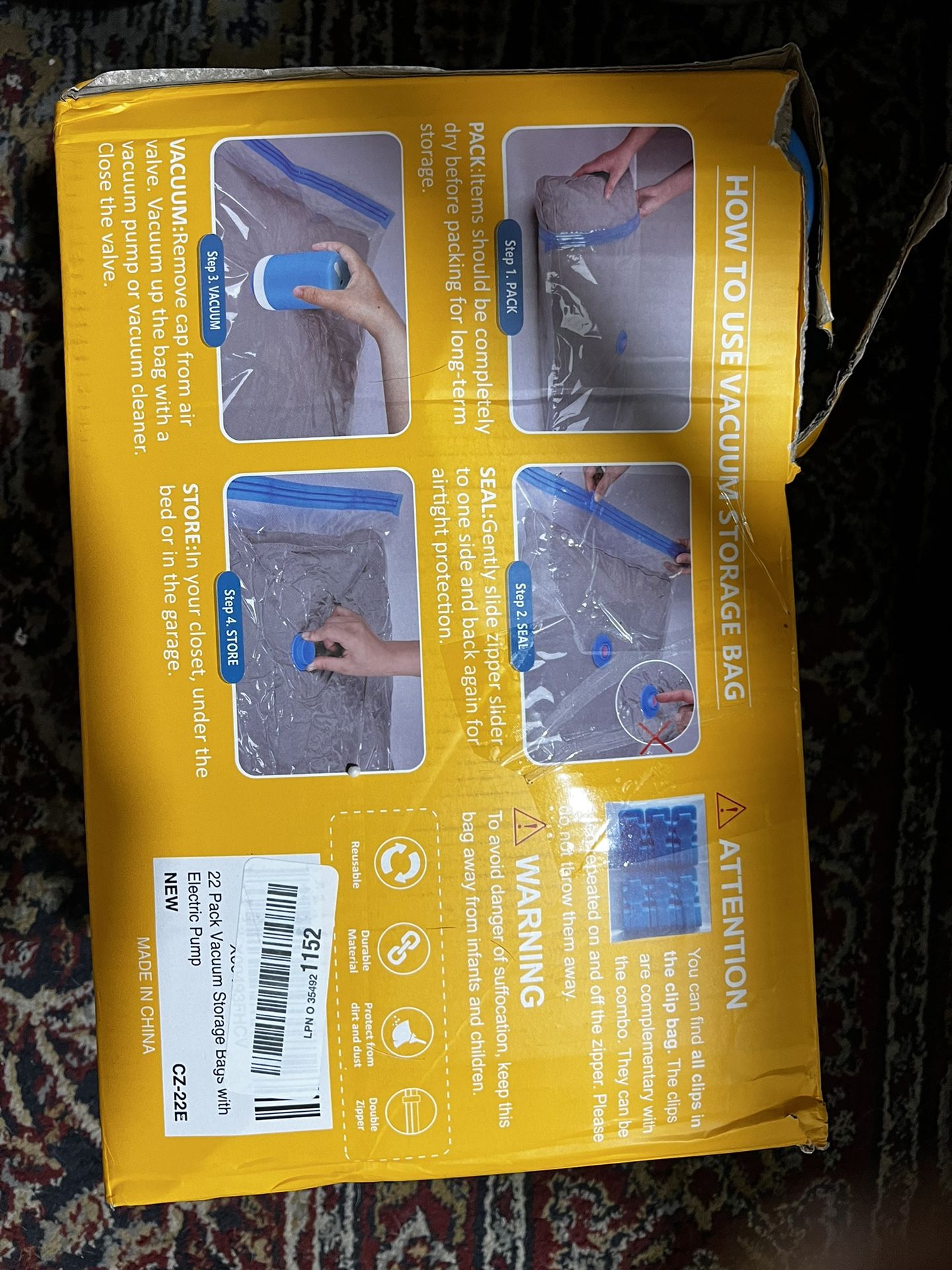 Vacuum Storage