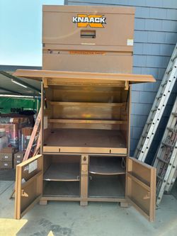 Knaack storage for sale.