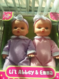 Twin Baby Dolls children toys New