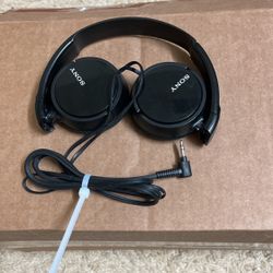 Sony MDRZX110 Monitor Headphones - Black - Open Box 100% Tested 