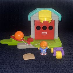 Little People Basketball Set