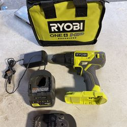 Ryobi Drill w/ 1.5Ah and Charger