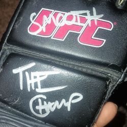 UFC Glove And Focus Mitt