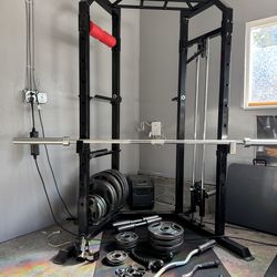Squat rack/multi purpose use gym