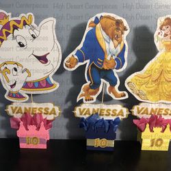 Beauty And The Beast Centerpieces