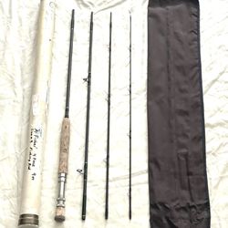 Great Condition A-Fisher  9ft 4 Piece Line #9 fly fishing rod