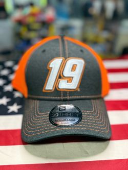 New Era 39Thirty #19 NASCAR Flex Fit Hat