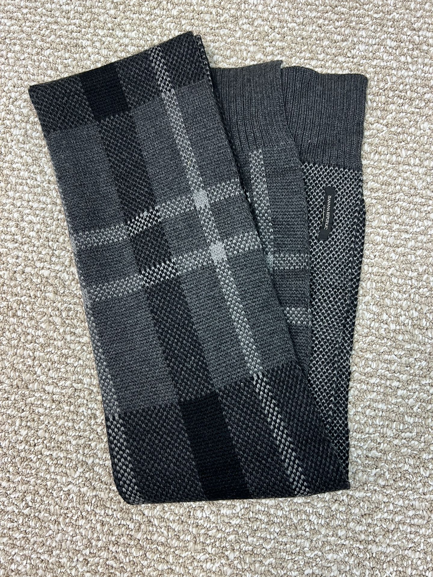 Men’s Plaid Scarf