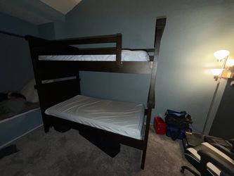 Twin size bunk bed frame (negotiable)