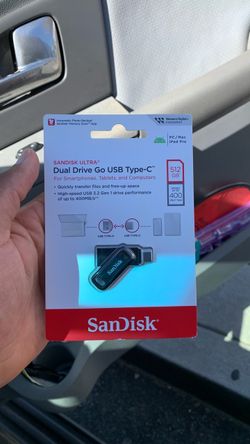 Sandisk dual drive go 512gb $75