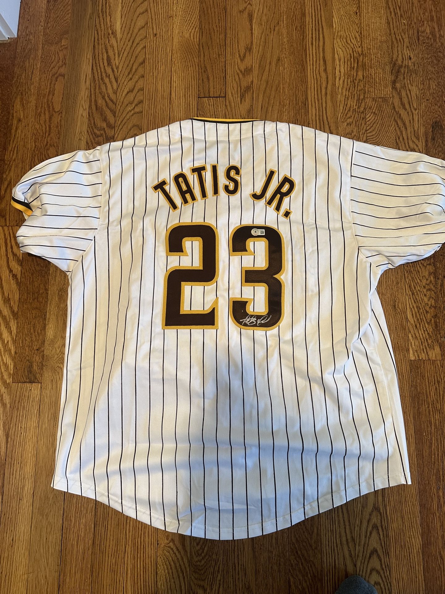 Fernando Tatis JR Auto Jersey MLB COA