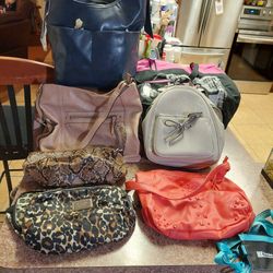 Assorted purses