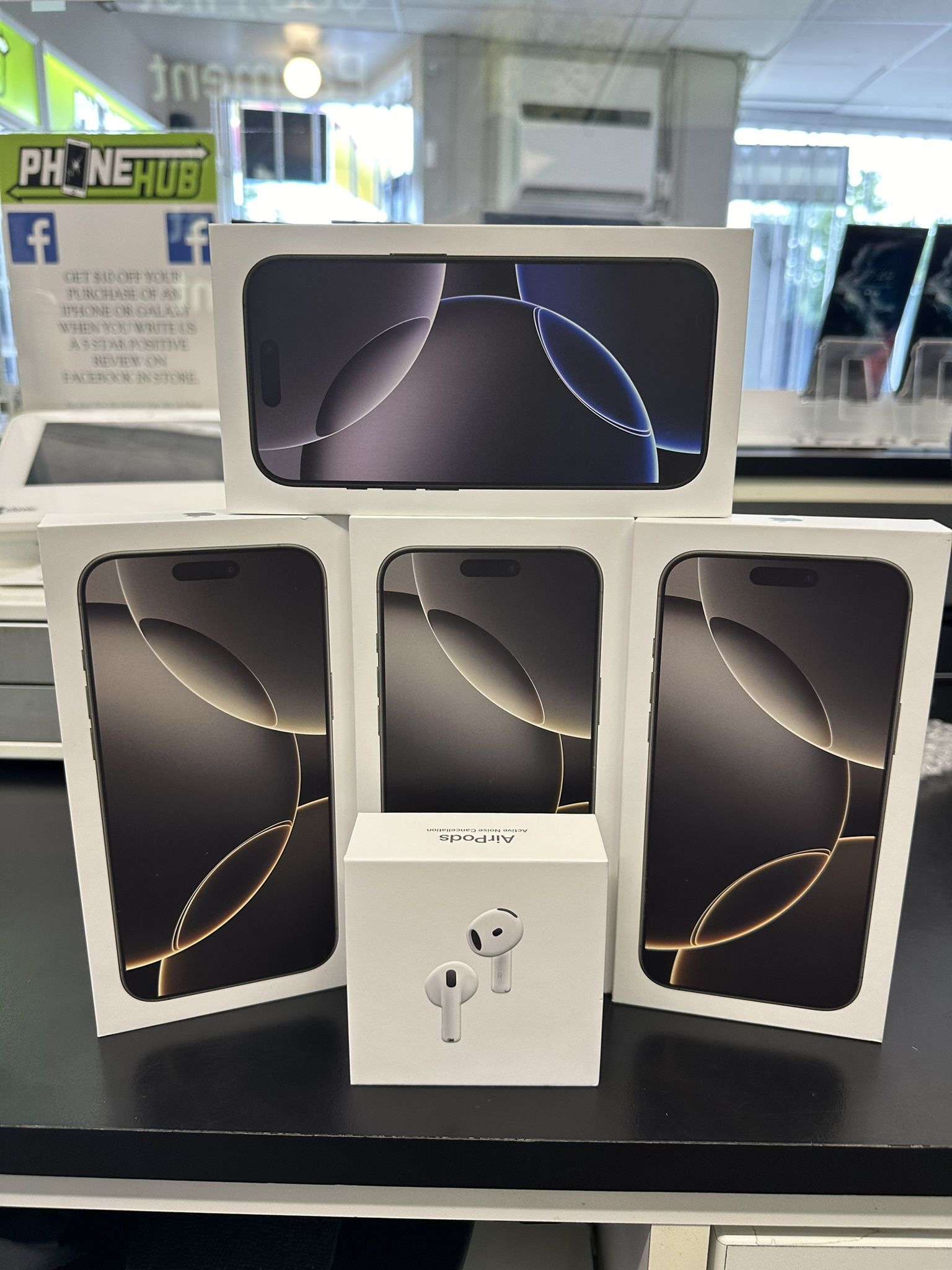 Finance a New iPhone 16 Pro Max & AirPods Pro For $31 Down!