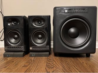 JBL Studio Monitor (Pair) and Subwoofer