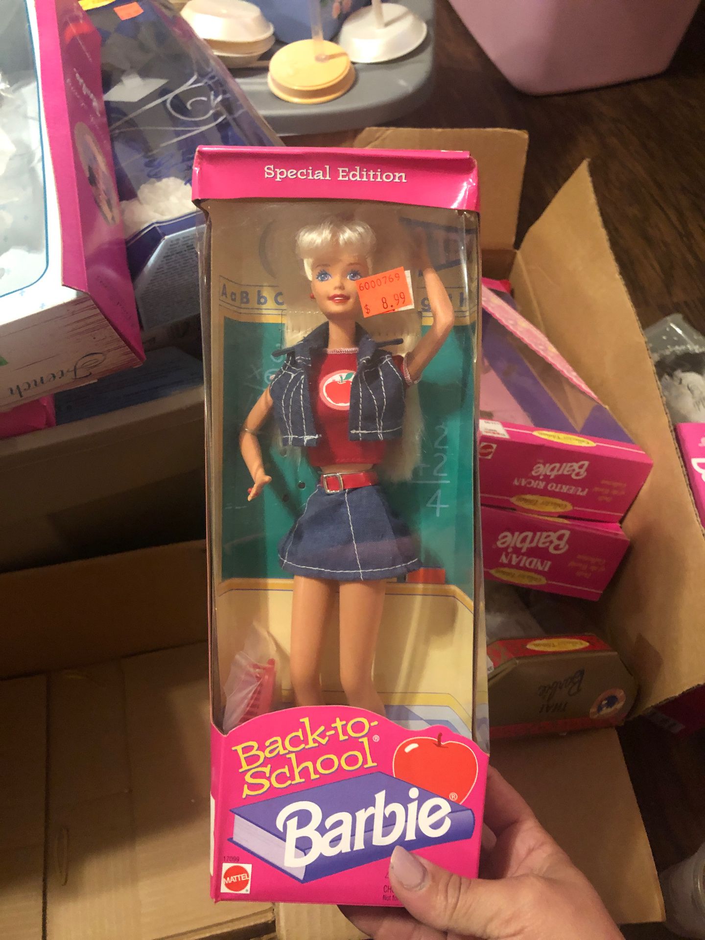 Vintage Back to School Barbie