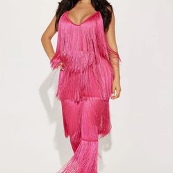 Pink Jumpsuit 