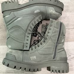 Balenciaga Strike Boot Size 44 Khaki 