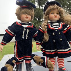 Two Collectibles Dolls.
