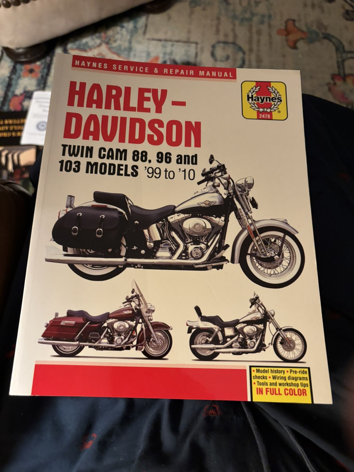 Three Auto/motorcycle Books