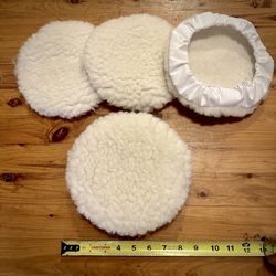 100% Genuine Wool Bonnets For Vehicle Boat DA Polisher 