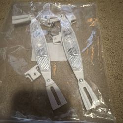 New adjustable bike wheel reflectors with mounting brackets