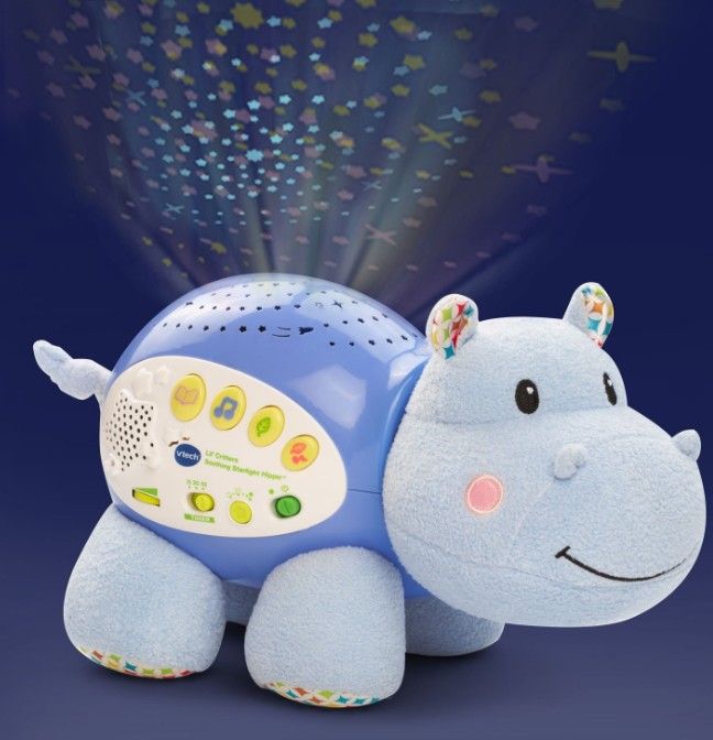 Sweet dreams are ahead with the Lil' Critters Soothing Hippo
