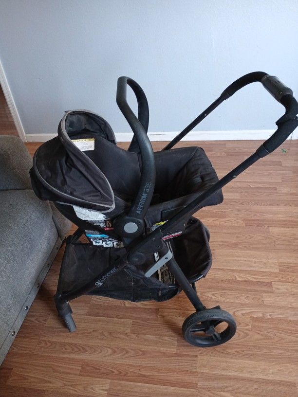 Stroller And Infant Car Seat