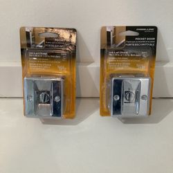 Two Pocket Door Locks 