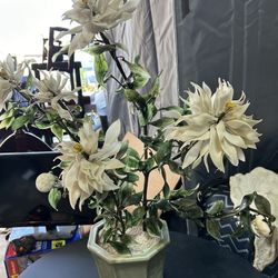 Glass Flower Arrangement 