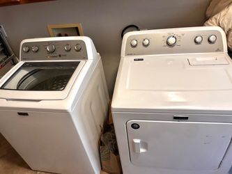 Maytag Bravos MCT Top Load Washer & Electric Dryer Matching Set – Excellent Condition