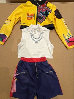 Rumi 3-Piece Graphic Outfit Set