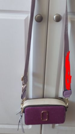 Purple/ lavender crossbody purse