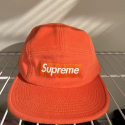 Brand New Supreme Orange Wool Cap