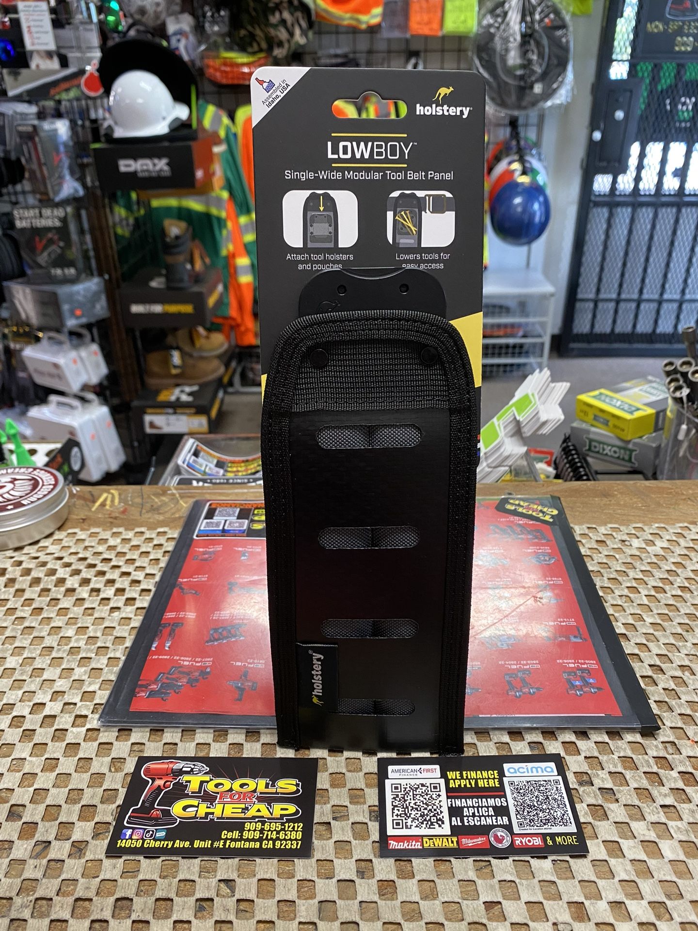 HOLSTERY LOWBOY SINGLE WIDE MODULAR TOOL BELT PANEL