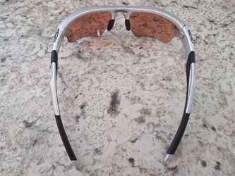 Oakley Half Jacjet 2.O Silver frame, lens red iridium.