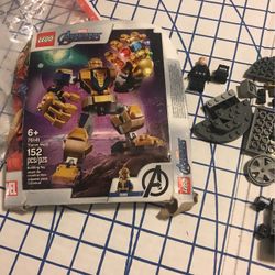 Marvel Avengers 76141 Lego Thanos Mech 152 Pcs Building Toy Age 6+