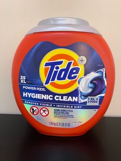 Tide Power Pods 25 XL, 1XL= 2pods